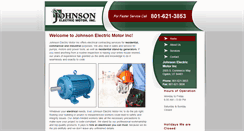 Desktop Screenshot of johnsonelectricmotor.com